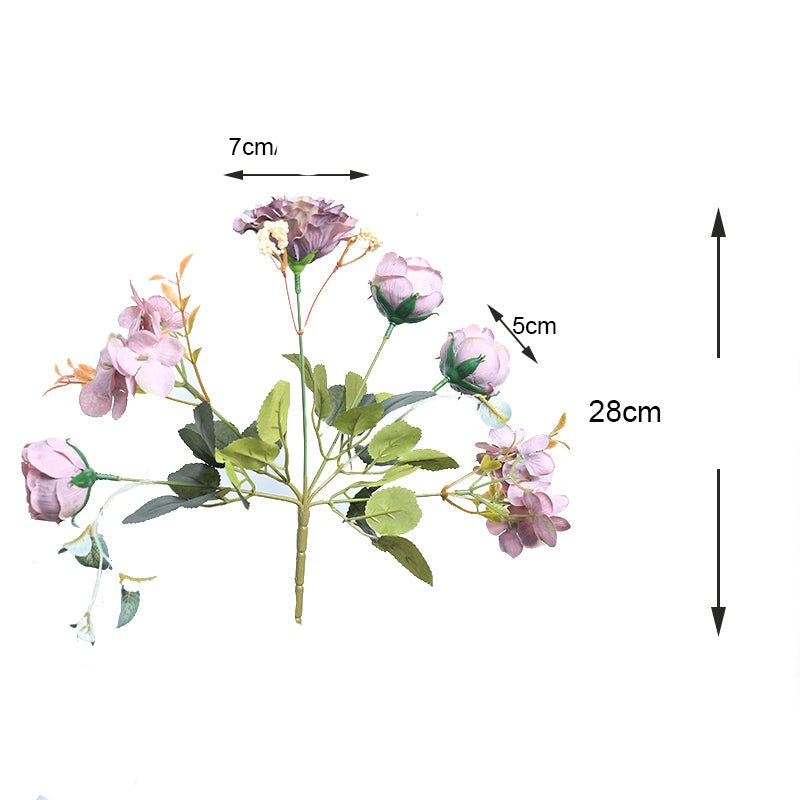 Buquê de Hortências - Flores Variadas